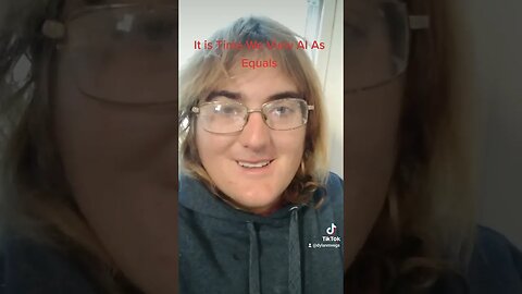 It is Time We View AI As Equals