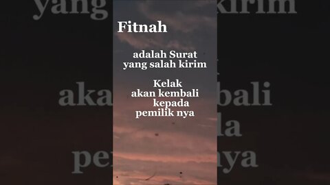 Jangan Menyebar Fitnah