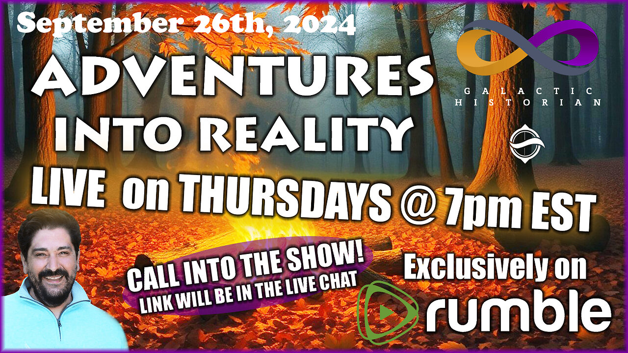 Adventures Into Reality with Andrew Bartzis - Fall Equinox Reflections - Call Into the Show!