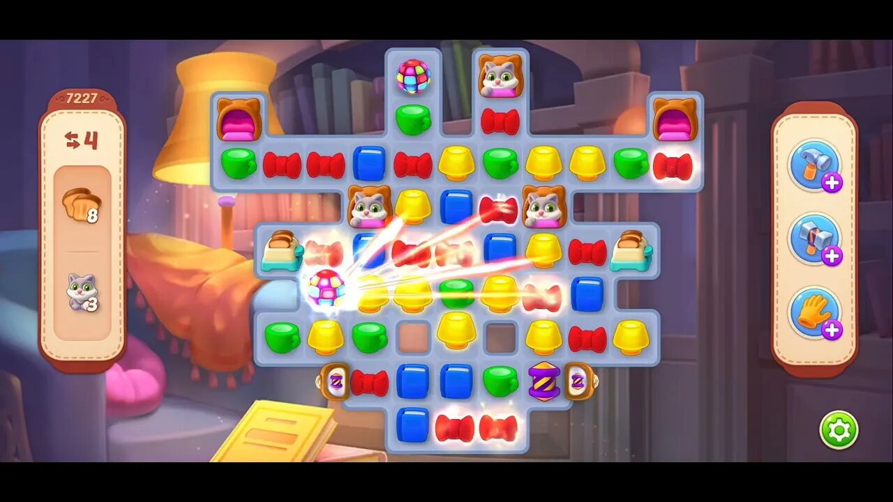 Playrix Homescapes Gameplay Walkthrough Level 7227