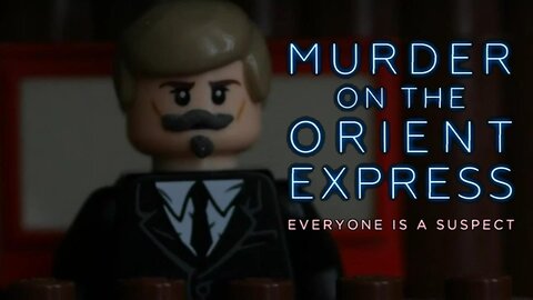 Murder on the Orient Express Trailer Recreation in LEGO!