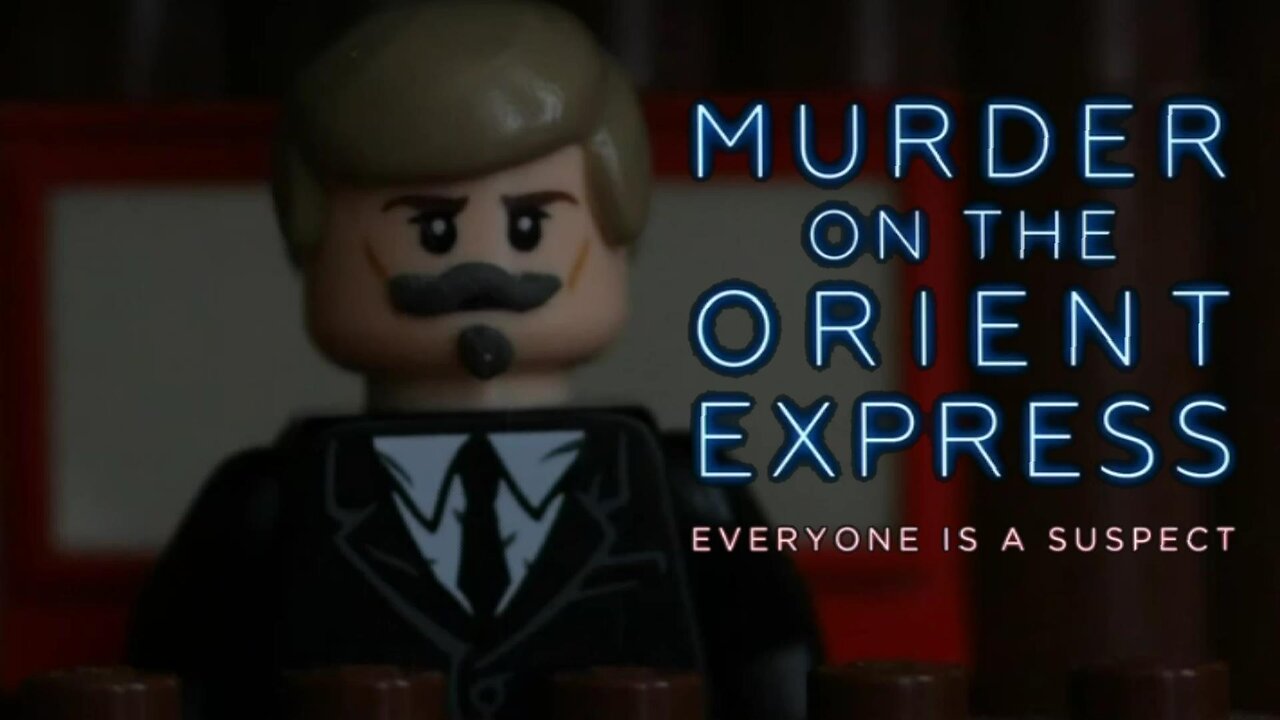 Murder on the Orient Express Trailer Recreation in LEGO!