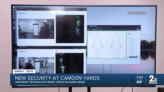 The Maryland Stadium Authority begins testing for a new security technology
