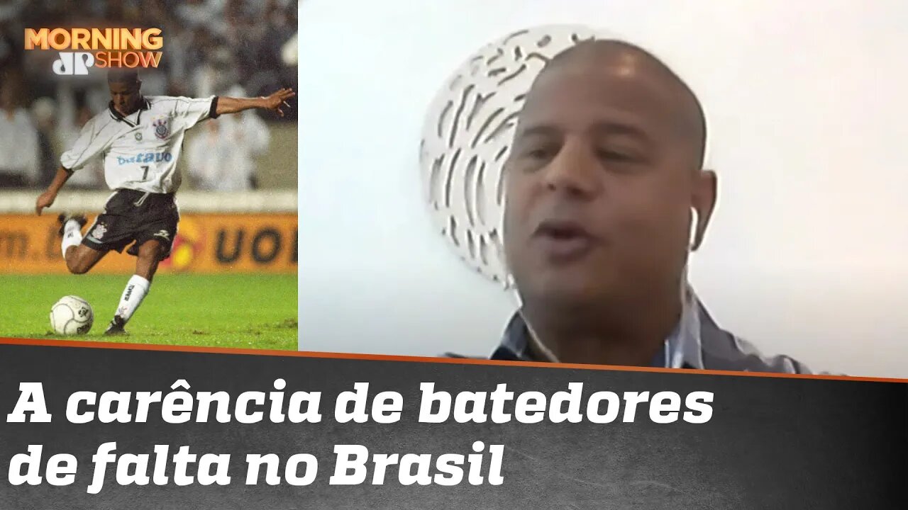 Cadê os batedores de falta e meio-campistas cerebrais? Marcelinho Carioca responde