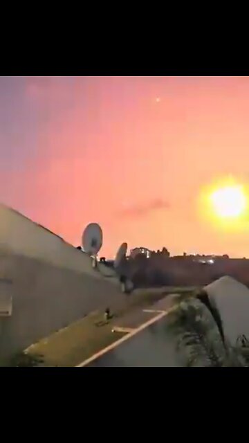 Israel's Iron Dome In Effect Against Hezbollah Attack