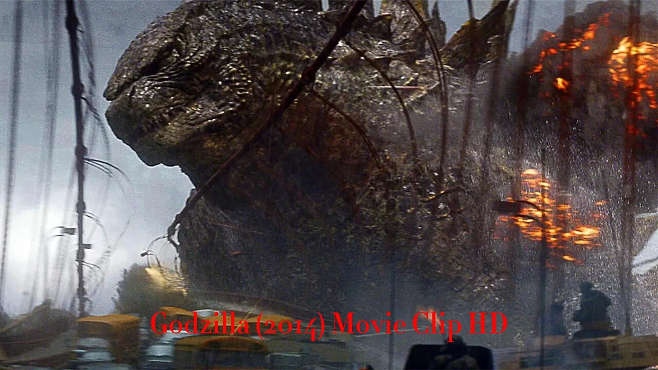 Godzilla vs Golden Gate Bridge Scene - Godzilla (2014) Movie Clip HD