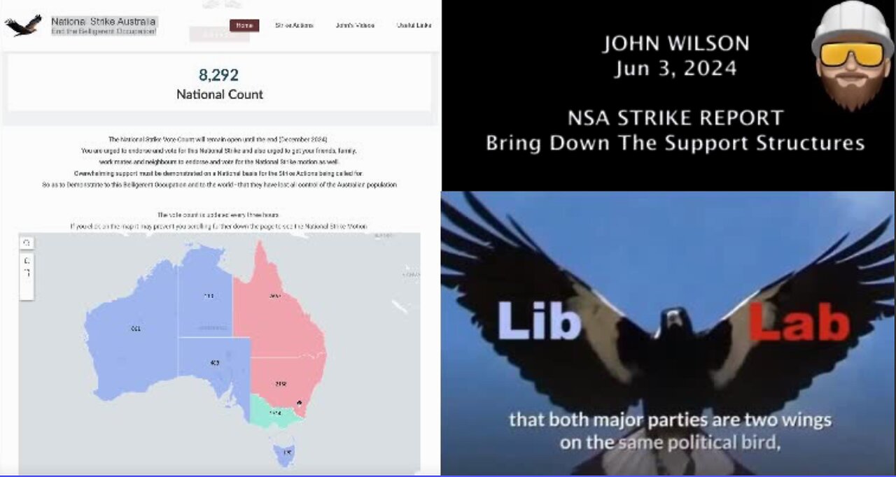 NSA STRIKE REPORT - Bring Down The Support Structures - Jun 3, 2024