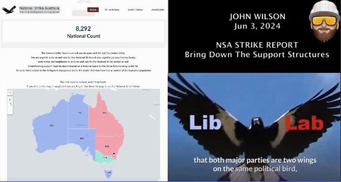 NSA STRIKE REPORT - Bring Down The Support Structures - Jun 3, 2024