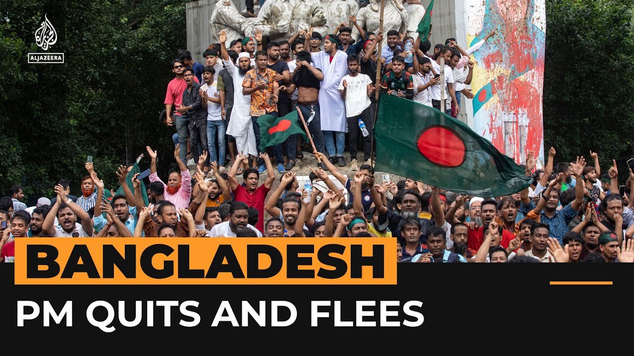 Celebrations across Bangladesh as PM resigns | Al Jazeera Newsfeed