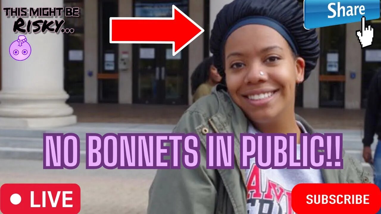 NO BONNETS!! ARE BLACK WOMEN WAKING UP FROM WOKE CULTURE!??