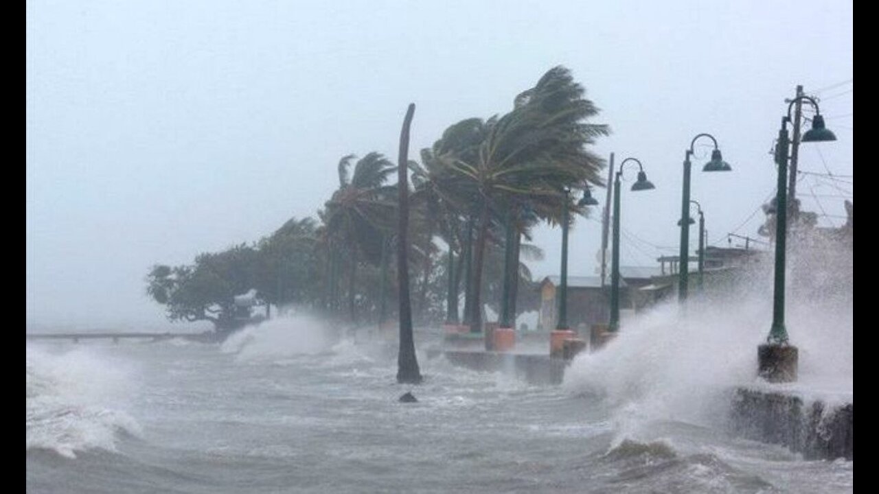 level 5 storm caused heavy rain and strong winds
