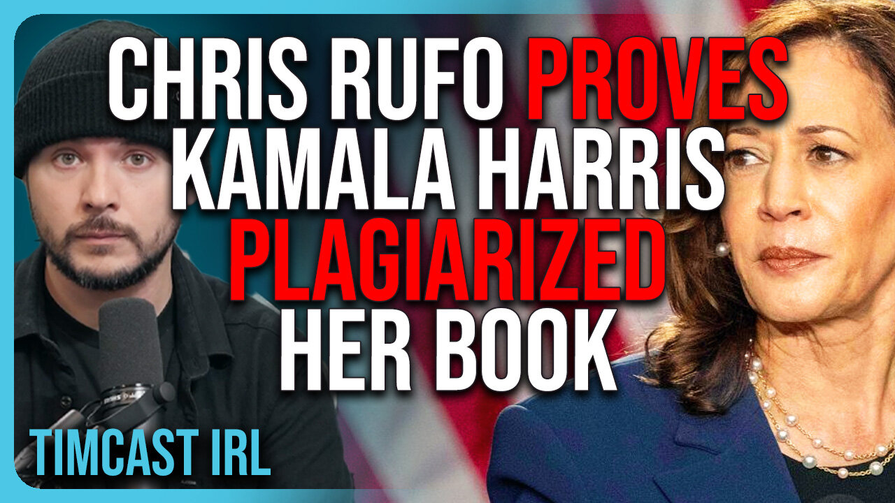 Chris Rufo PROVES Kamala Harris PLAGIARIZED Her Book, NYT Times DEFENDS Kamala