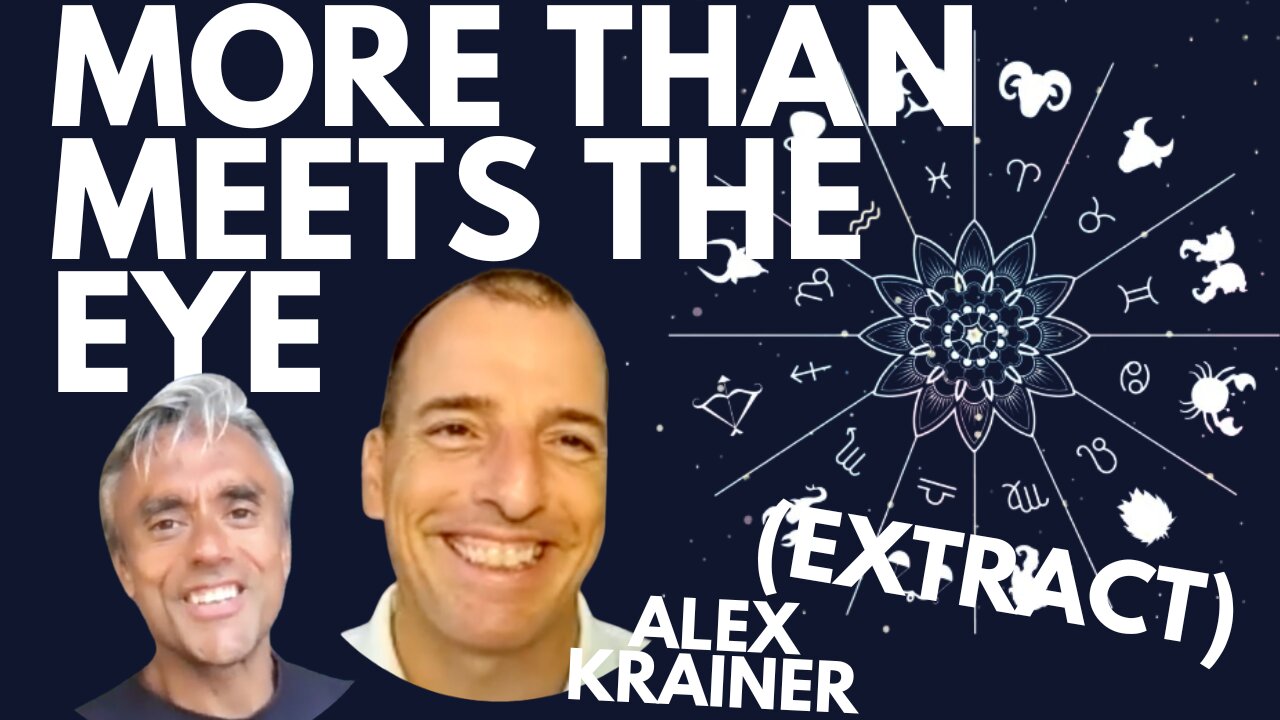 THERE'S MORE TO THIS THAN MEETS THE EYE! - WITH ALEX KRAINER (EXTRACT)