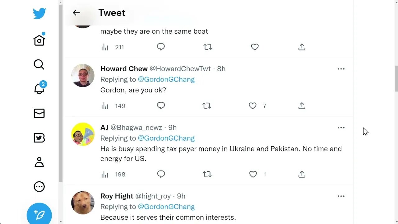 🟨 章家敦：為什麼拜登不保護美國人免受來自中國不可避免的 COVID 19 激增的影響？