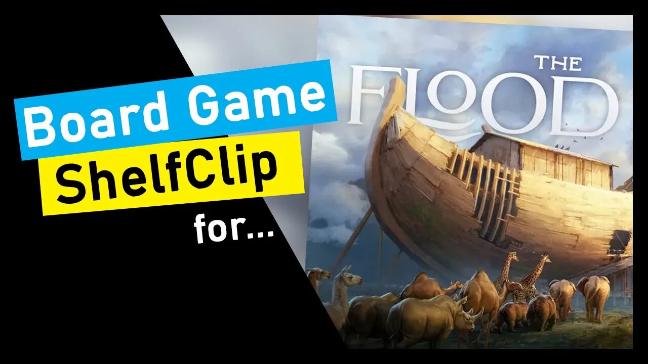🌱ShelfClips: The Flood (Short Board Game Preview)