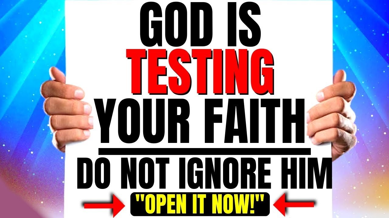 BE READY! GOD IS TESTING YOU | Watch Before Tomorrow | God Helps Message