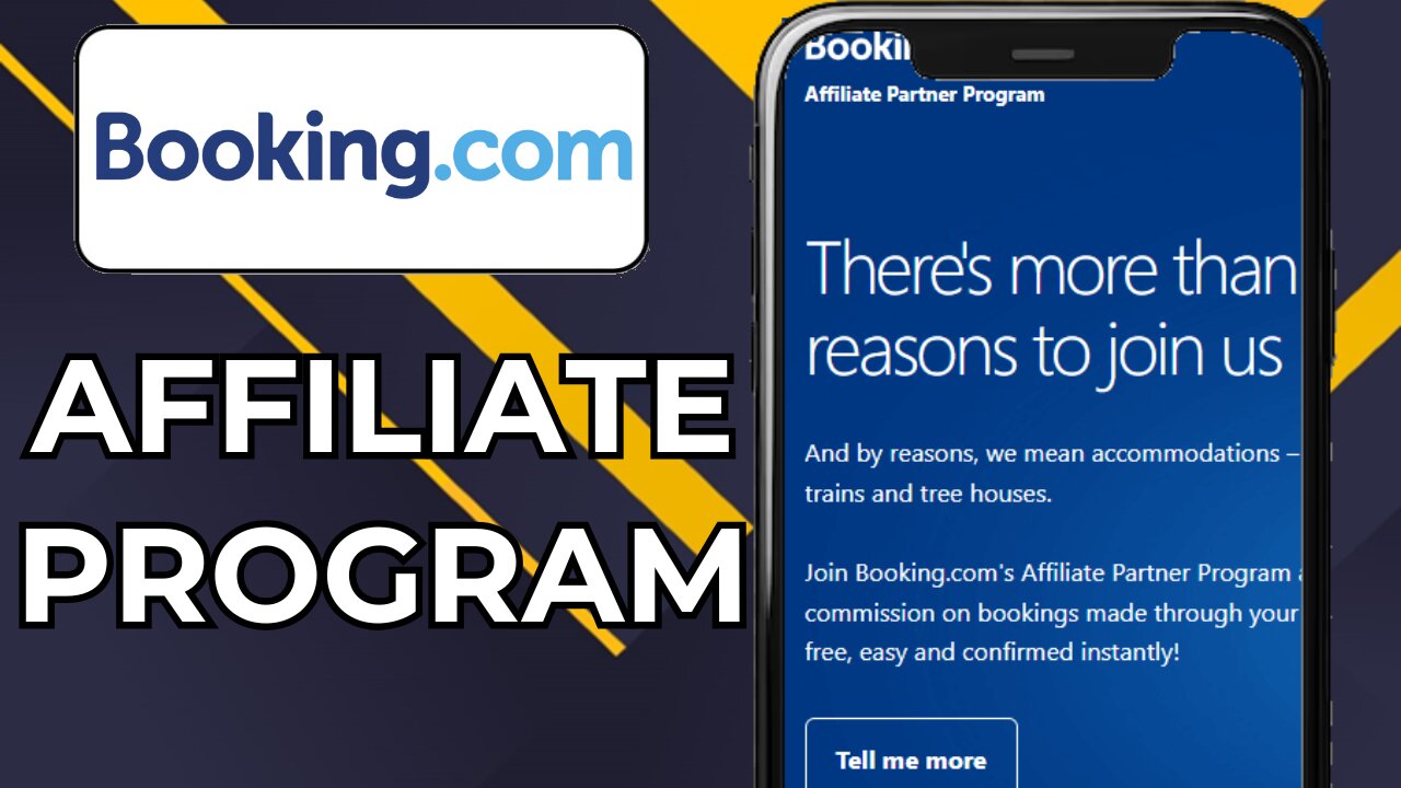 HOW TO SIGN UP FOR BOOKING.COM AFFILIATE PROGRAM