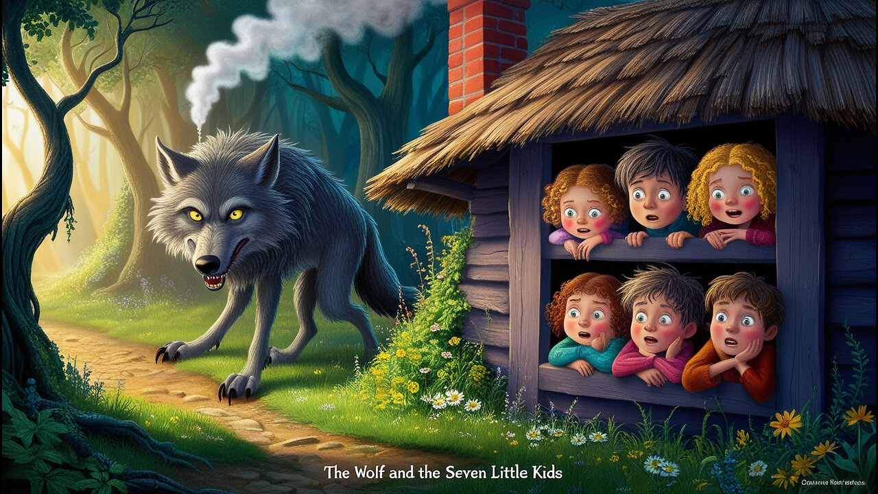 The Wolf and The Seven Young Kids | SKR Grown-ups edition