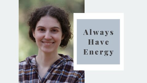 Here’s how to always have energy for your day!