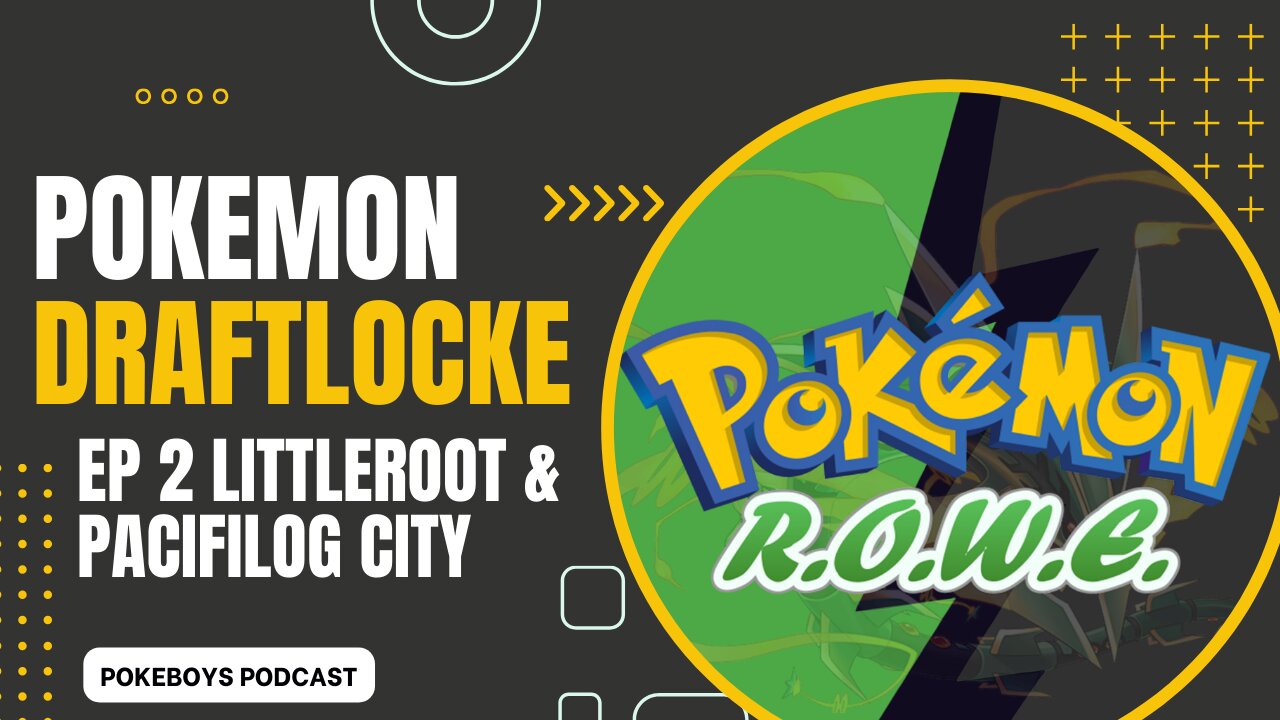 Pokémon R.O.W.E. Draftlocke - Leg 1 (Season 2 - Episode 2)