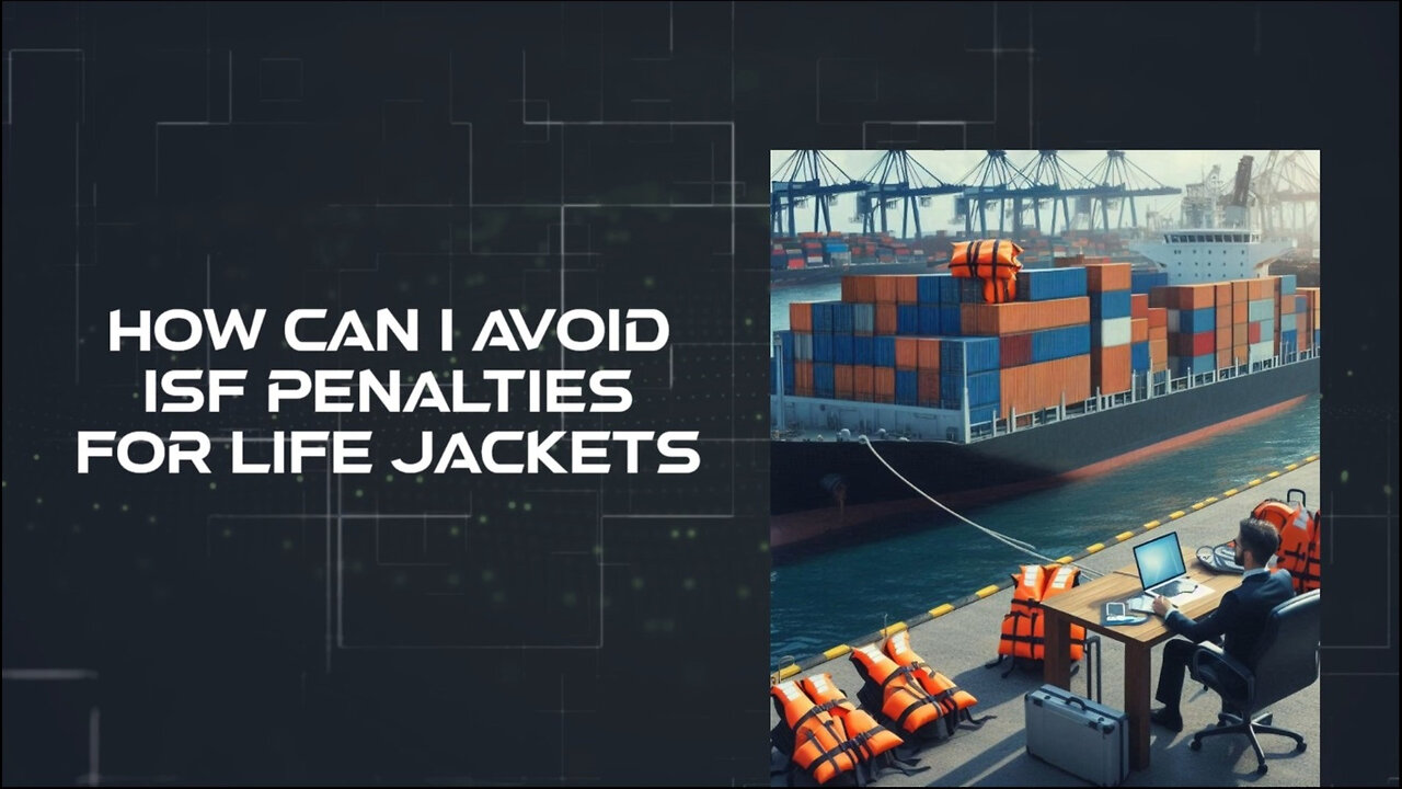 Mastering ISF: How to Safeguard Your Life Jacket Imports from Penalties