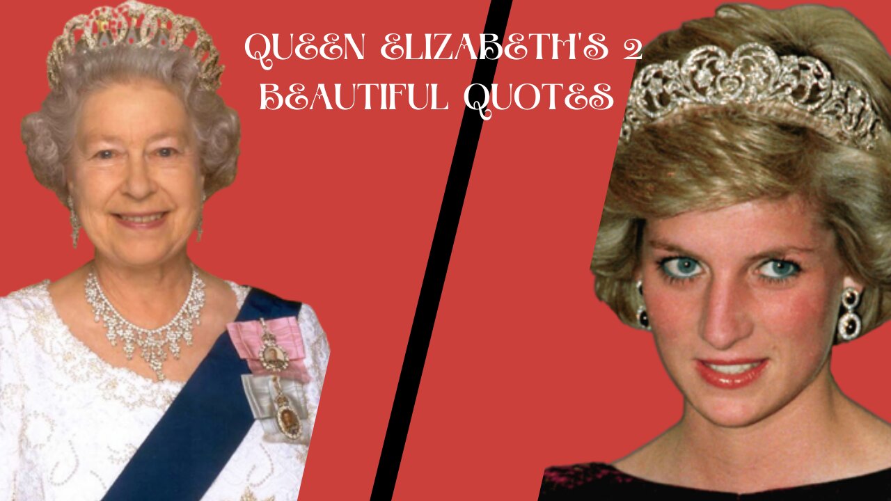 Queen Elizabeth's 2 Beautiful Quotes #Queen #Elizabeth #Quotes