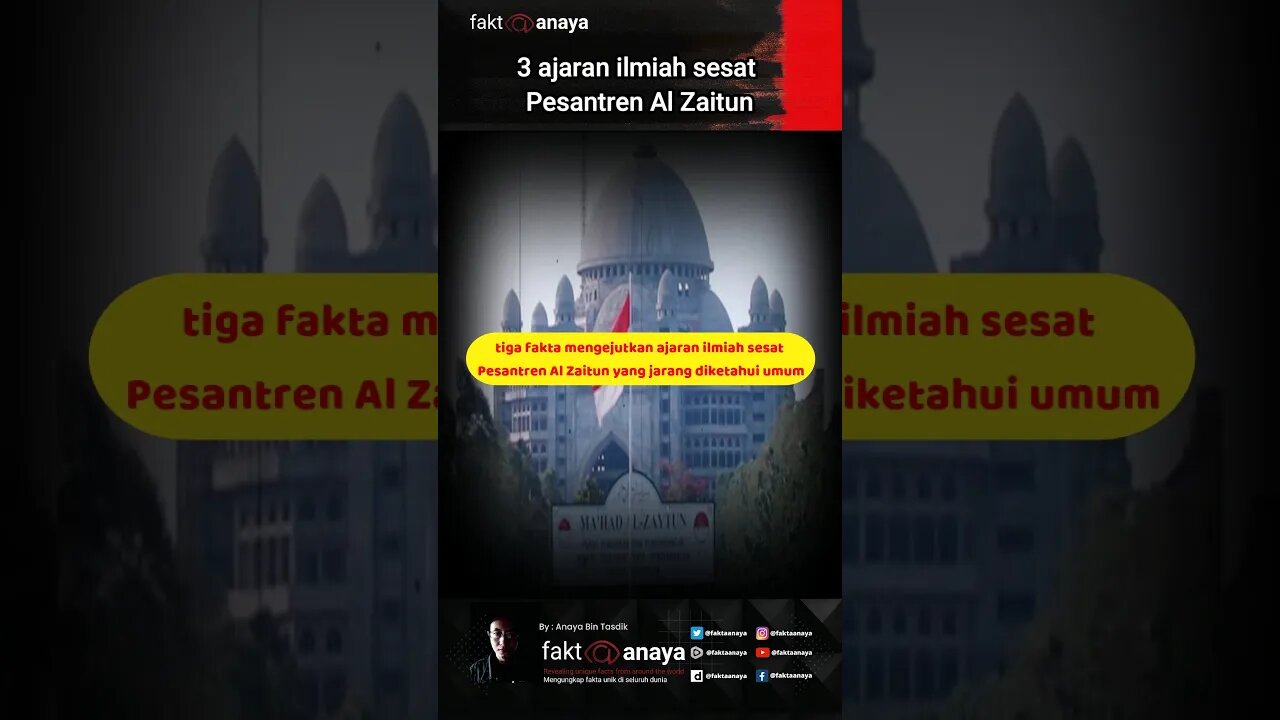 3 Fakta ajaran sesat pesantren Al Zaitun yang jarang di ketahui umum #Shorth