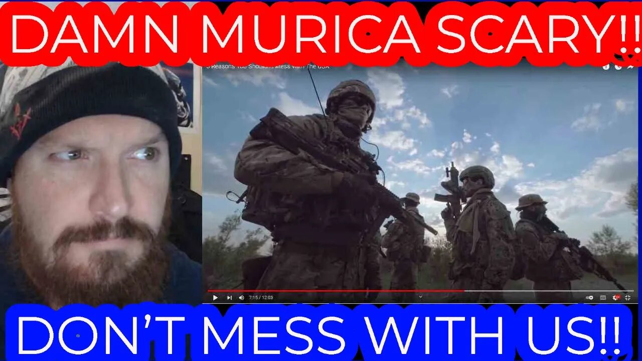 RET.SOLDIER REACTS - DESTINY - 5 Reasons You Shouldn't Mess With The USA (MURICA'!!!)