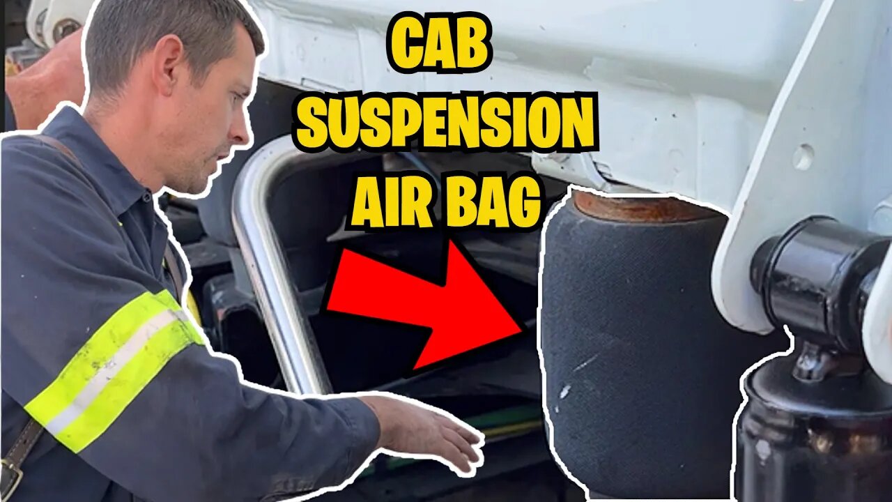 How to Replace Cab Air Bag for Semi Trucks