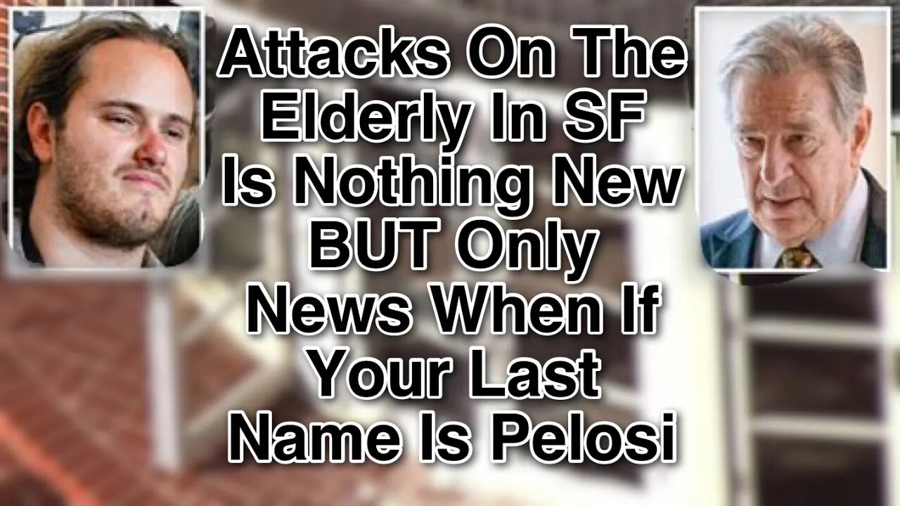 An Elderly Man Attack In SF...What's New?!?!