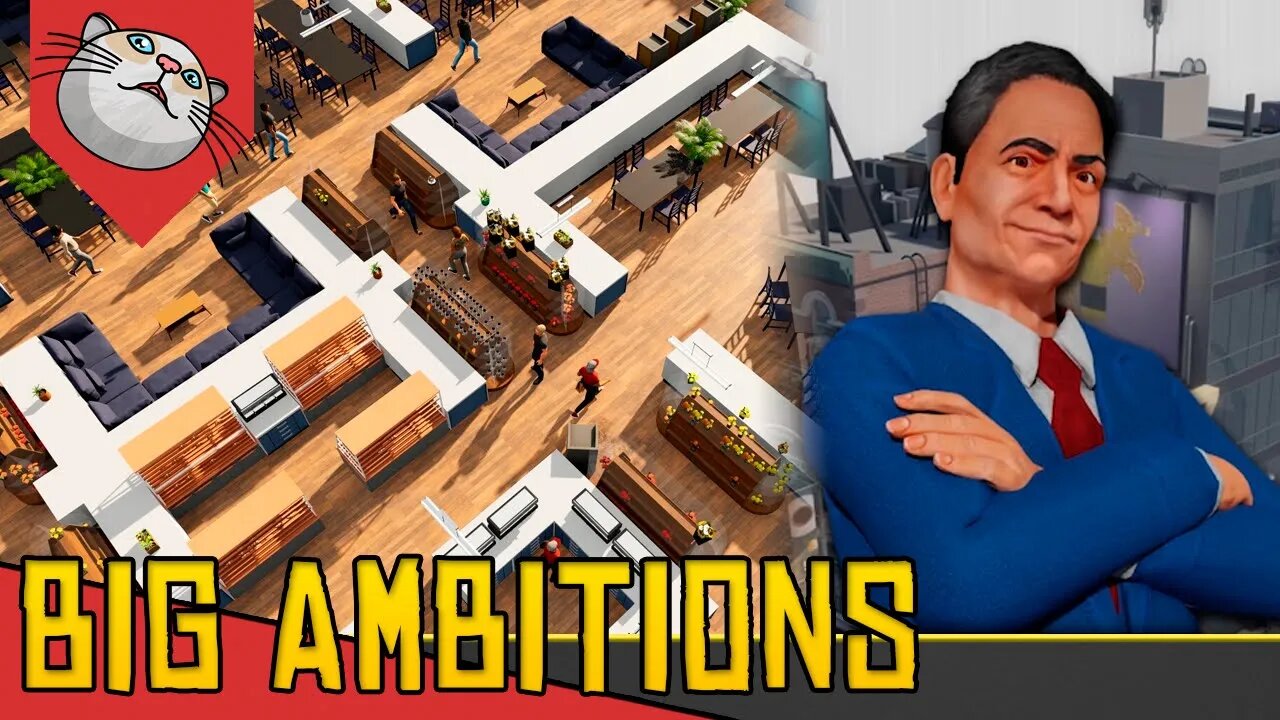 Comece TRABALHANDO e Abra seu Próprio NEGÓCIO - Big Ambitions EA [Conhecendo o Jogo Gameplay PT-BR]