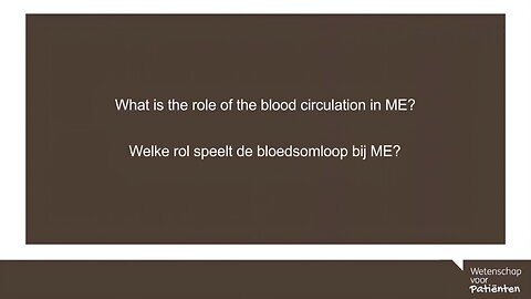 What is the role of blood circulation in Epidemic M.E.? - Leonard Jason (Psychologist)