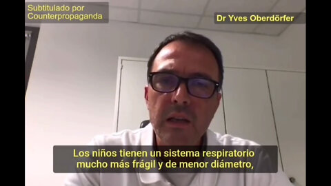 Dr. Yves Oberdorfer (médico alemán) Cubrebocas y los niños.