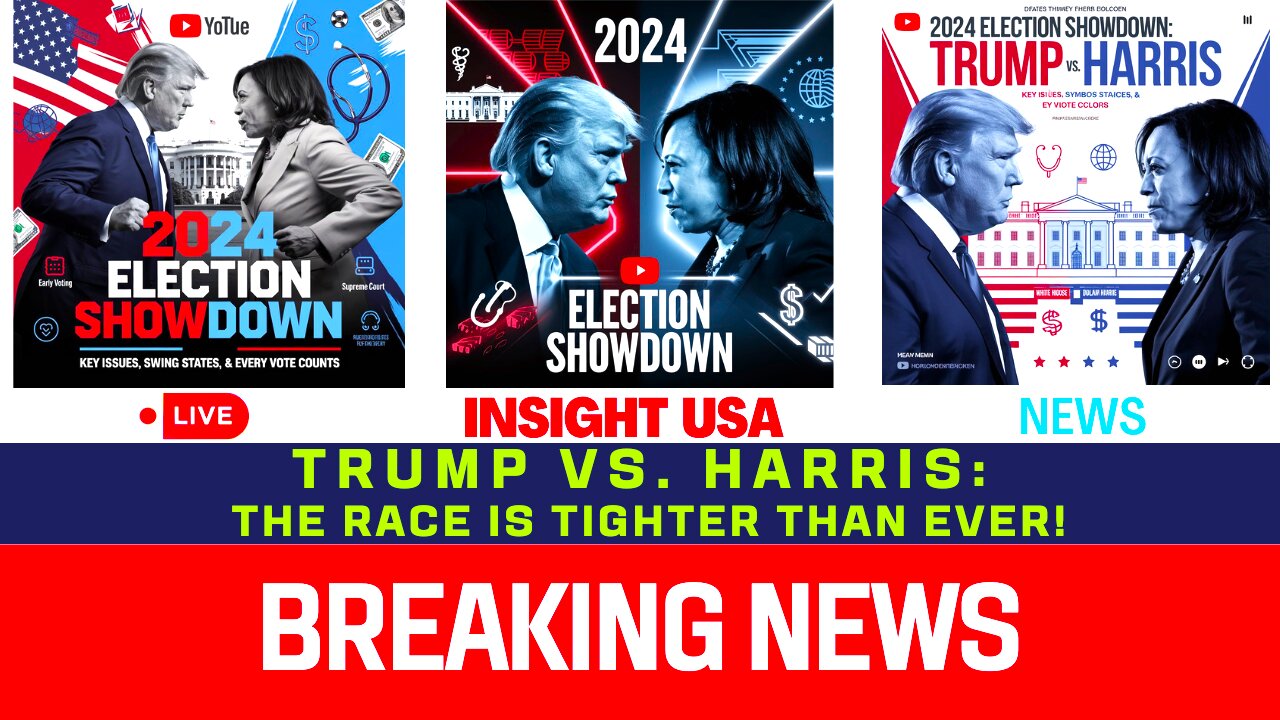 Trump vs. Harris: The Race is Tighter Than Ever!