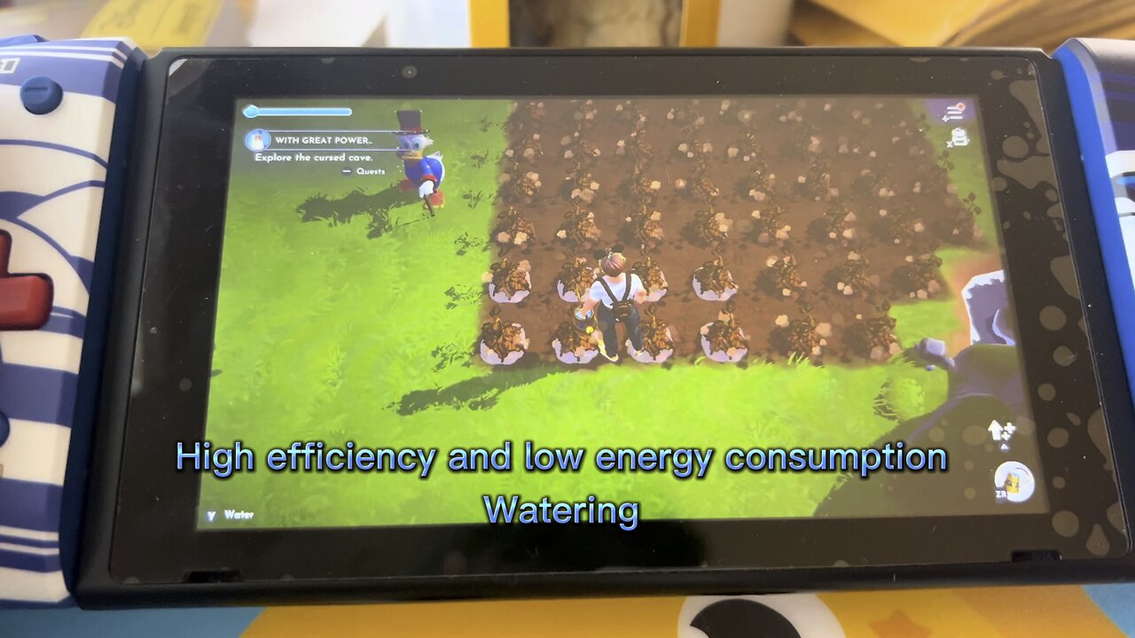 Water your crops correctly in Disney dreamlight valley