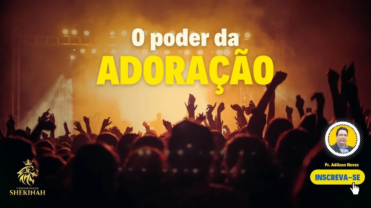 O poder da adoração #adoracaoadeus #adoração