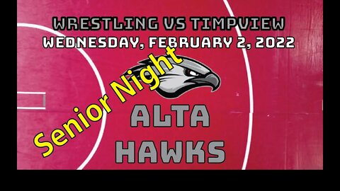 "Senior Night" - Wrestling vs. Timpview