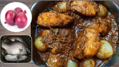 Vetki Fish Recipe !! Vetki Fish Do Pyaza !! Darun Ekbar Try Kore Dekhte Paren !!