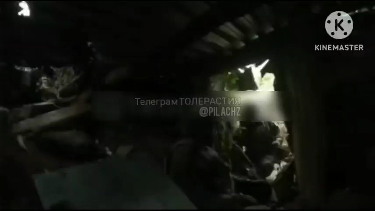 π°π·πΊπΊπ¦ Russian #mortar strikes a Ukrainian trench near #Zaporizhye