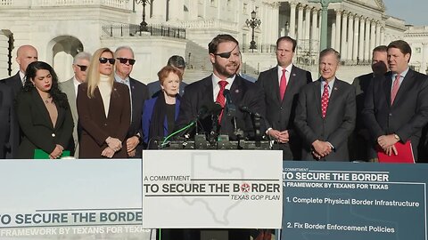 Dan Crenshaw Speaks at the TX GOP 'Commitment to Secure the Border' Press Conference