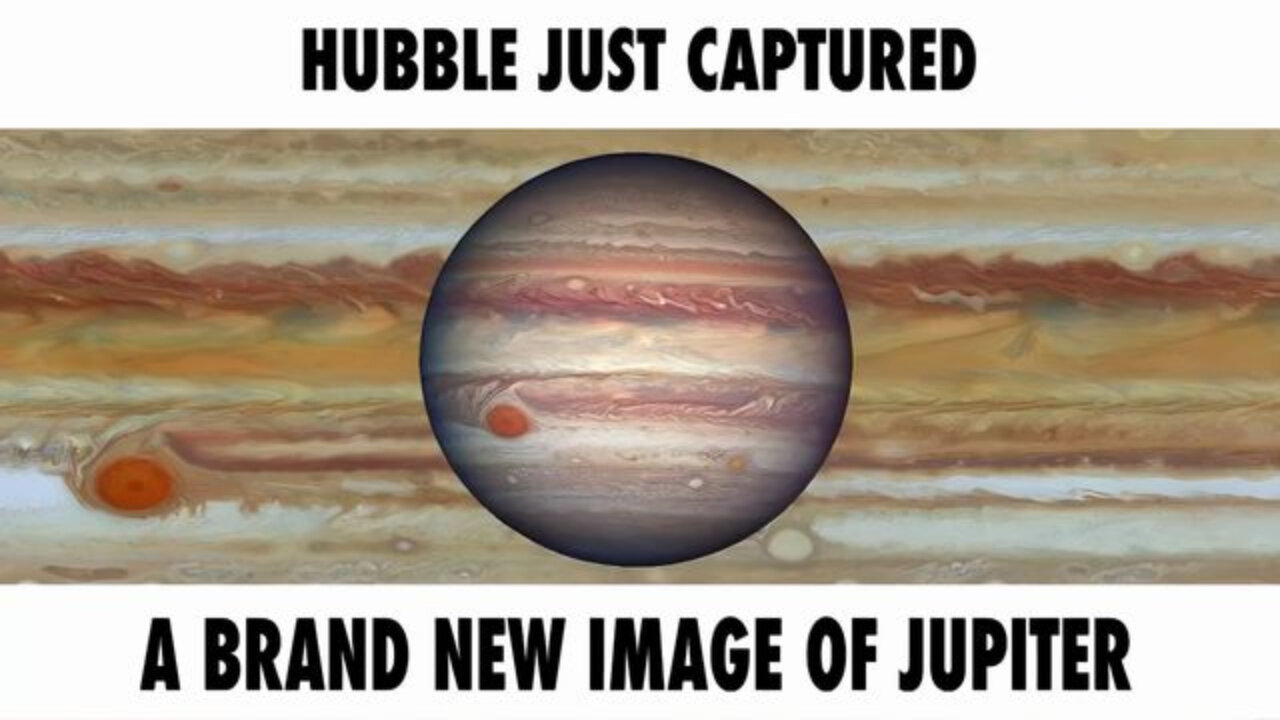 Hubble’s Brand New Image of Jupiter