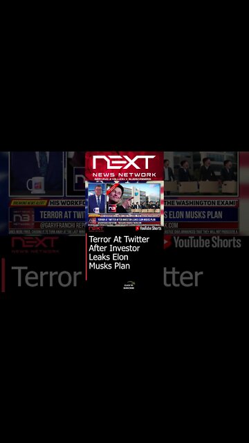 Terror At Twitter After Investor Leaks Elon Musks Plan #shorts