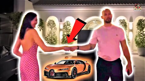 Andrew Tate let Woman Drive His Bugatti 😱