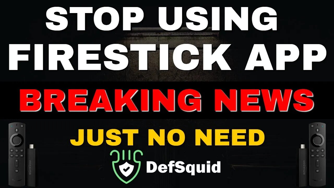 STOP USING THIS FIRESTICK APP! DefSquid 2022 Update!