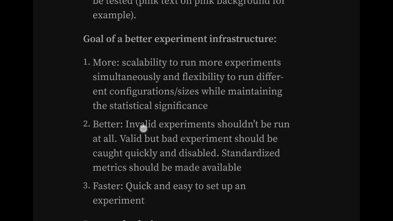 How Google Conducts more better faster experiments - Part 1