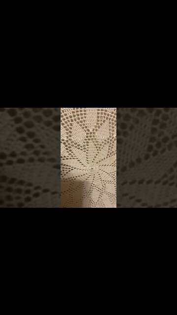 Finished Project: Irish Crochet Tablecloth Dream Catcher