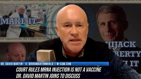 Dr David Martin Explains Why COVID Shots Are BIOWEAPONS ☠️ Not Vaccines.