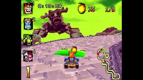 Crash Nitro Kart (GBA) - Adventure Mode Part 3: Fenomena Hub x All Trophies & Defeating The Norms