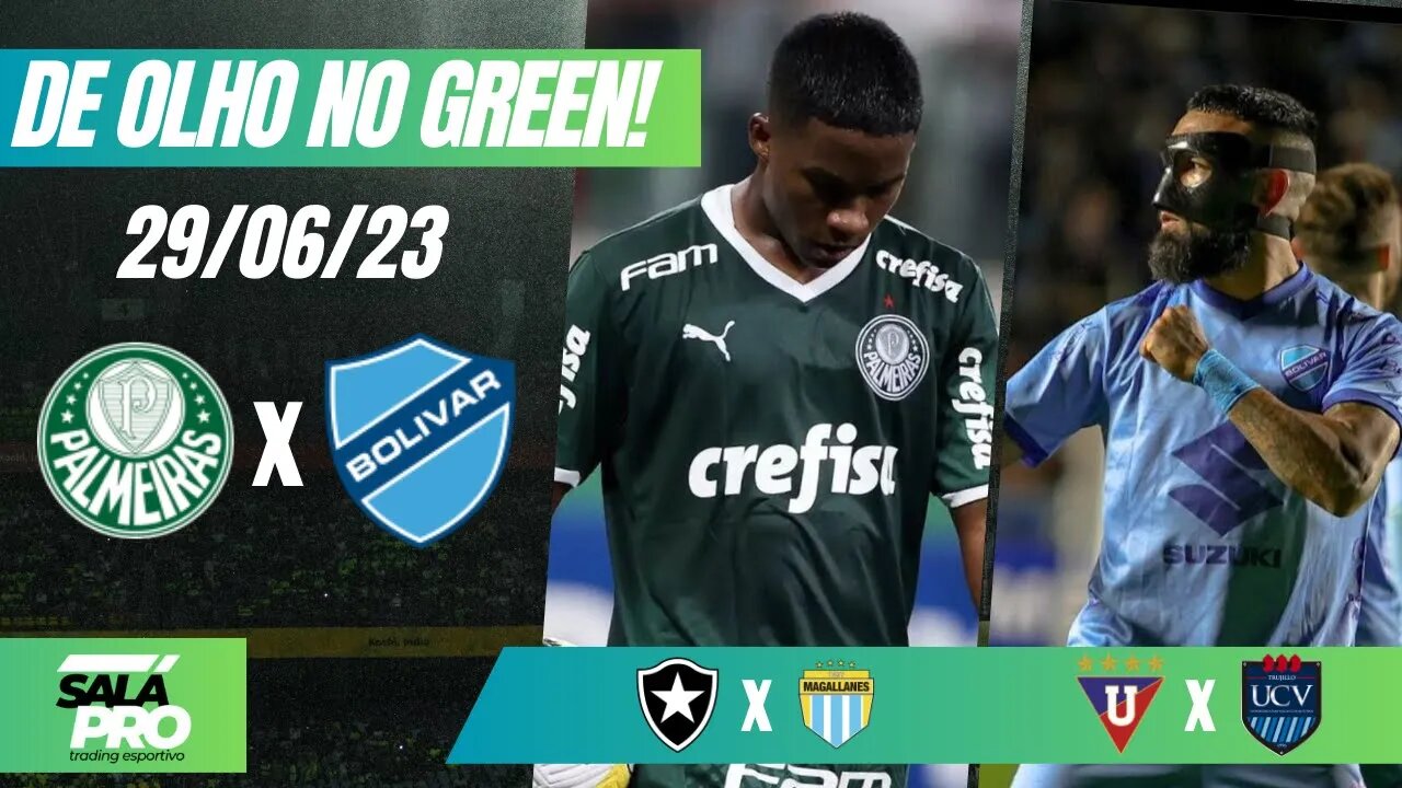 🟢APOSTAS DE FUTEBOL PARA O DIA 29 06 2023 De Olho No Green ⚽ 1