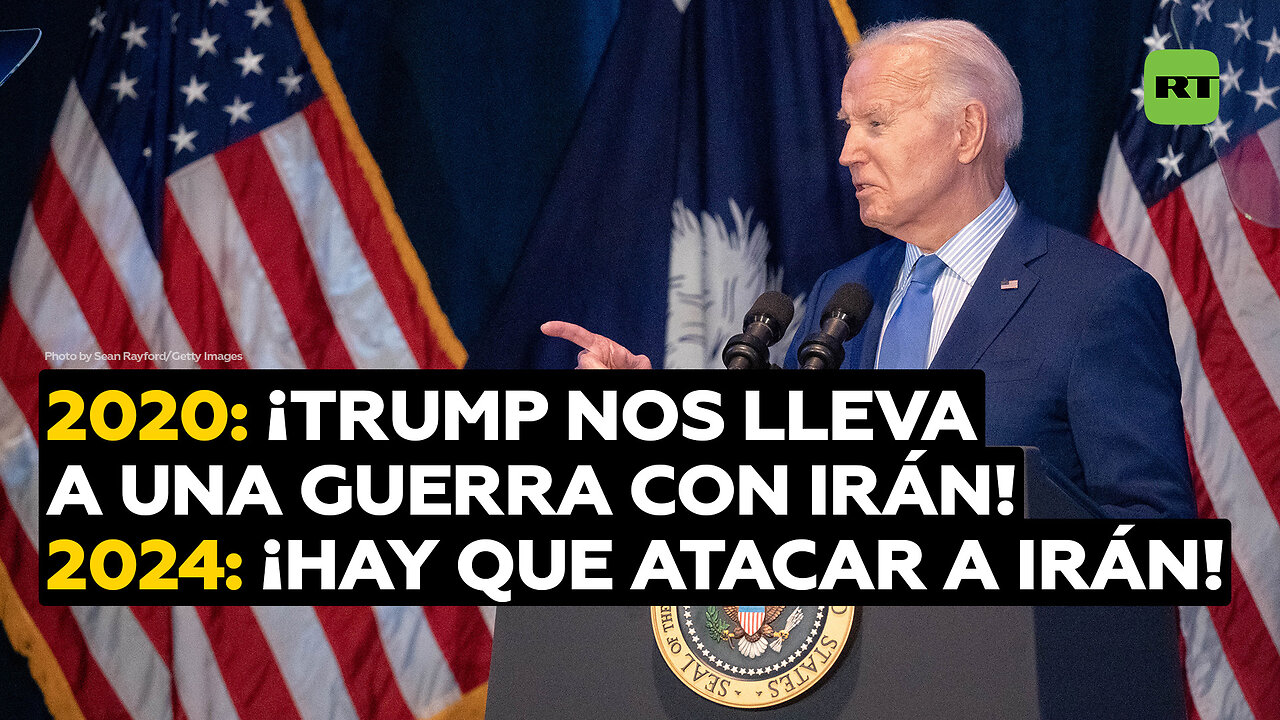 Biden, en 2020: "¡Trump nos meterá en una guerra con Irán!"